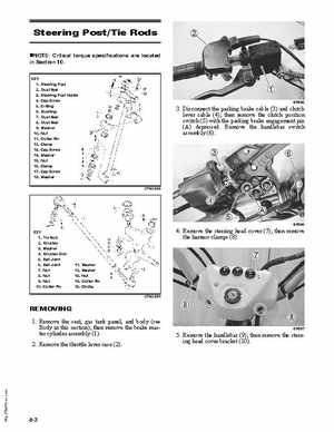 2008 Arctic Cat DVX 400 ATV Service Manual, Page 123
