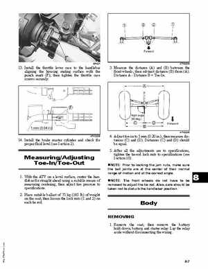 2008 Arctic Cat DVX 400 ATV Service Manual, Page 128
