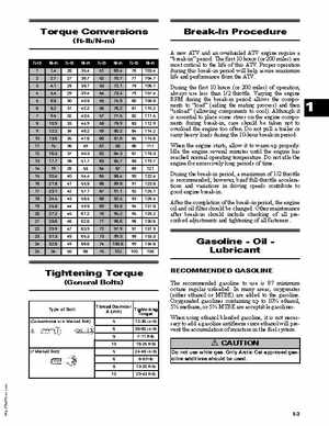 2008 Arctic Cat ThunderCat ATV Service Manual, Page 4