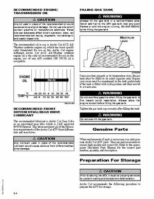 2008 Arctic Cat ThunderCat ATV Service Manual, Page 5