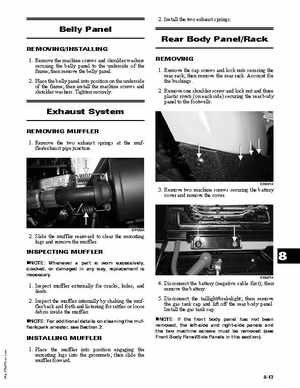 2008 Arctic Cat ThunderCat ATV Service Manual, Page 155