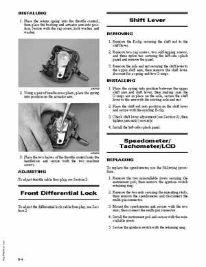 2008 Arctic Cat ThunderCat ATV Service Manual, Page 161