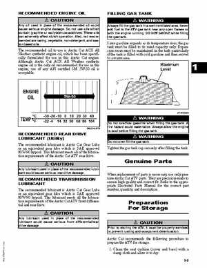 2009 Arctic Cat 250 Utility / DVX 300 ATV Service Manual, Page 6