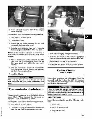 2009 Arctic Cat 250 Utility / DVX 300 ATV Service Manual, Page 14