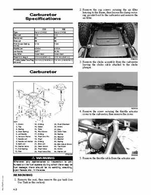 2009 Arctic Cat 250 Utility / DVX 300 ATV Service Manual, Page 69