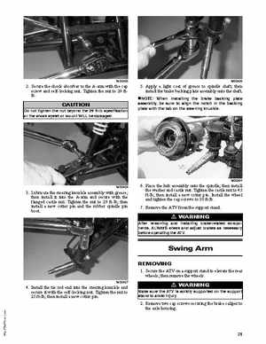 2011 Arctic Cat DVX 90 / 90 Utility ATV Service Manual, Page 71