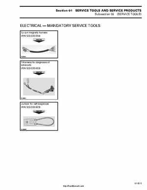 1999-2000 Bombardier Traxter ATV Factory Service Manual, Page 16