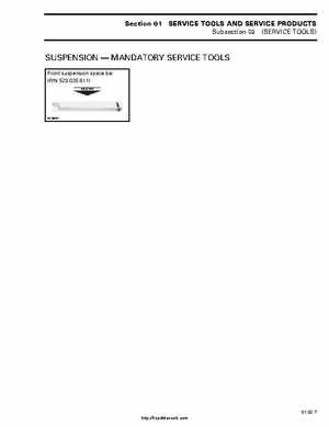 1999-2000 Bombardier Traxter ATV Factory Service Manual, Page 18