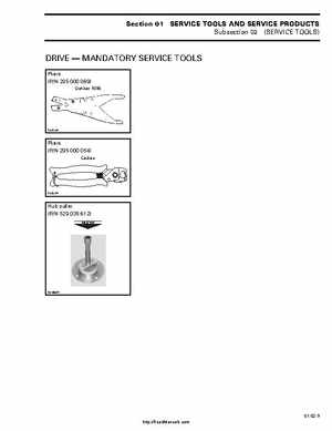 1999-2000 Bombardier Traxter ATV Factory Service Manual, Page 20