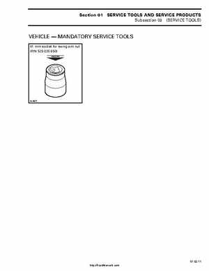 1999-2000 Bombardier Traxter ATV Factory Service Manual, Page 22