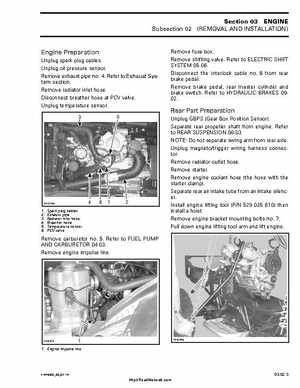 1999-2000 Bombardier Traxter ATV Factory Service Manual, Page 42