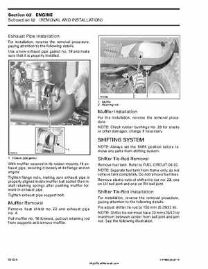 1999-2000 Bombardier Traxter ATV Factory Service Manual, Page 45