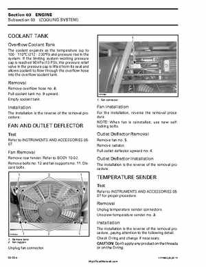 1999-2000 Bombardier Traxter ATV Factory Service Manual, Page 50