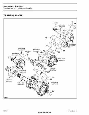 1999-2000 Bombardier Traxter ATV Factory Service Manual, Page 80
