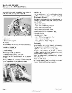 1999-2000 Bombardier Traxter ATV Factory Service Manual, Page 82