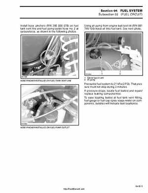1999-2000 Bombardier Traxter ATV Factory Service Manual, Page 89