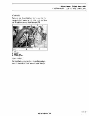 1999-2000 Bombardier Traxter ATV Factory Service Manual, Page 99