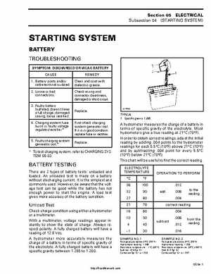 1999-2000 Bombardier Traxter ATV Factory Service Manual, Page 116