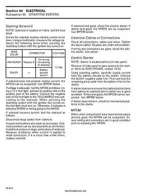 1999-2000 Bombardier Traxter ATV Factory Service Manual, Page 123