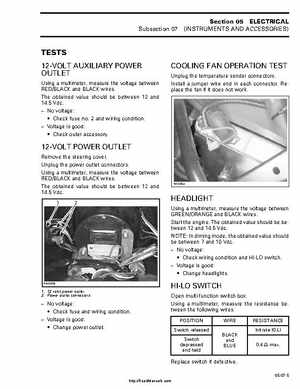 1999-2000 Bombardier Traxter ATV Factory Service Manual, Page 152