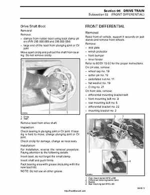 1999-2000 Bombardier Traxter ATV Factory Service Manual, Page 157