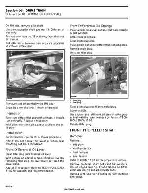 1999-2000 Bombardier Traxter ATV Factory Service Manual, Page 158