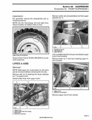 1999-2000 Bombardier Traxter ATV Factory Service Manual, Page 175