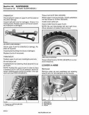 1999-2000 Bombardier Traxter ATV Factory Service Manual, Page 176