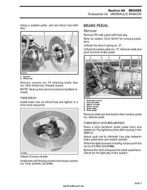 1999-2000 Bombardier Traxter ATV Factory Service Manual, Page 192