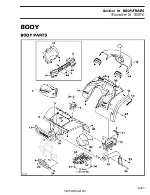 1999-2000 Bombardier Traxter ATV Factory Service Manual, Page 199