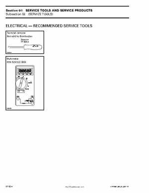 2001 Bombardier DS 650 Shop Manual 704 100 011, Page 25