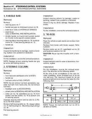 2001 Bombardier DS 650 Shop Manual 704 100 011, Page 135