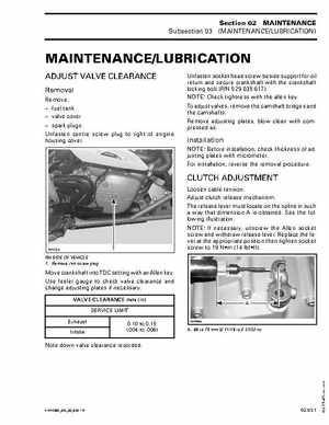 2002-2003 Bombardier Baja DS650 Service Manual, Page 34