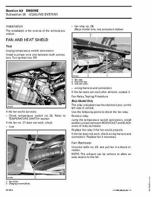 2002-2003 Bombardier Baja DS650 Service Manual, Page 70