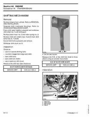 2002-2003 Bombardier Baja DS650 Service Manual, Page 111