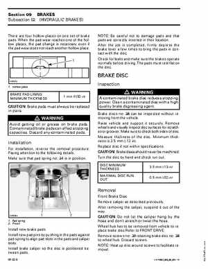 2002-2003 Bombardier Baja DS650 Service Manual, Page 190