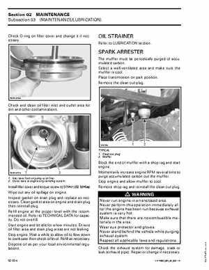 2002 Bombardier Quest 650XT Service Manual, Page 34