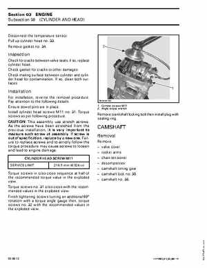 2002 Bombardier Quest 650XT Service Manual, Page 109