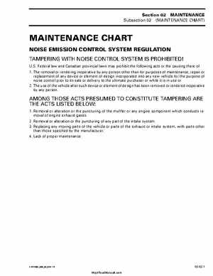 2002 Bombardier Traxter Factory Service Manual, Page 21