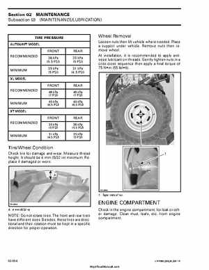 2002 Bombardier Traxter Factory Service Manual, Page 29