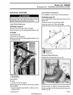 2002 Bombardier Traxter Factory Service Manual, Page 58