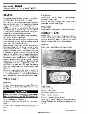 2002 Bombardier Traxter Factory Service Manual, Page 82