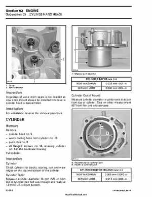 2002 Bombardier Traxter Factory Service Manual, Page 86
