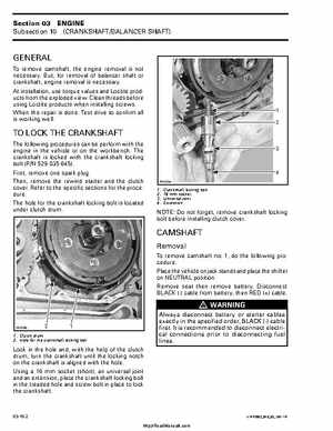2002 Bombardier Traxter Factory Service Manual, Page 91