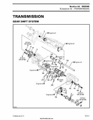 2002 Bombardier Traxter Factory Service Manual, Page 102
