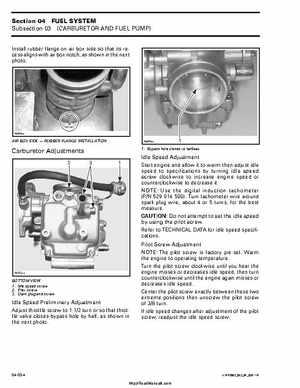 2002 Bombardier Traxter Factory Service Manual, Page 116