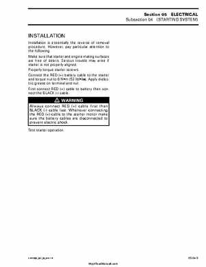 2002 Bombardier Traxter Factory Service Manual, Page 148