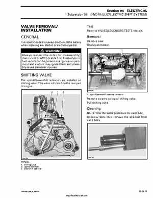 2002 Bombardier Traxter Factory Service Manual, Page 166
