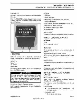 2002 Bombardier Traxter Factory Service Manual, Page 178