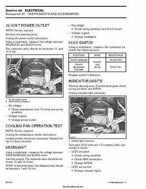 2002 Bombardier Traxter Factory Service Manual, Page 179